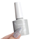 VENALISA Nagel-Gel-Nagellack, semi-permanenter Gellack, Nagelkunst-Salon, 120 Farben, Glitzer, 7,5 ml, Soak Off-Bio-UV-LED-Nagelgel-Lack