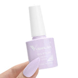 VENALISA Nagel-Gel-Nagellack, semi-permanenter Gellack, Nagelkunst-Salon, 120 Farben, Glitzer, 7,5 ml, Soak Off-Bio-UV-LED-Nagelgel-Lack