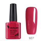 VENALISA Nagel-Gel-Nagellack, semi-permanenter Gellack, Nagelkunst-Salon, 120 Farben, Glitzer, 7,5 ml, Soak Off-Bio-UV-LED-Nagelgel-Lack