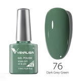 VENALISA Nagel-Gel-Nagellack, semi-permanenter Gellack, Nagelkunst-Salon, 120 Farben, Glitzer, 7,5 ml, Soak Off-Bio-UV-LED-Nagelgel-Lack