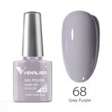 VENALISA Nagel-Gel-Nagellack, semi-permanenter Gellack, Nagelkunst-Salon, 120 Farben, Glitzer, 7,5 ml, Soak Off-Bio-UV-LED-Nagelgel-Lack