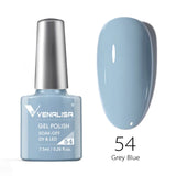 VENALISA Nagel-Gel-Nagellack, semi-permanenter Gellack, Nagelkunst-Salon, 120 Farben, Glitzer, 7,5 ml, Soak Off-Bio-UV-LED-Nagelgel-Lack