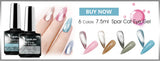 VENALISA Nagel-Gel-Nagellack, semi-permanenter Gellack, Nagelkunst-Salon, 120 Farben, Glitzer, 7,5 ml, Soak Off-Bio-UV-LED-Nagelgel-Lack