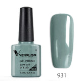 VENALISA Nagel-Gel-Nagellack, semi-permanenter Gellack, Nagelkunst-Salon, 120 Farben, Glitzer, 7,5 ml, Soak Off-Bio-UV-LED-Nagelgel-Lack