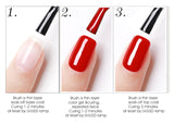 VENALISA Nagel-Gel-Nagellack, semi-permanenter Gellack, Nagelkunst-Salon, 120 Farben, Glitzer, 7,5 ml, Soak Off-Bio-UV-LED-Nagelgel-Lack