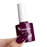 VENALISA Nagel-Gel-Nagellack, semi-permanenter Gellack, Nagelkunst-Salon, 120 Farben, Glitzer, 7,5 ml, Soak Off-Bio-UV-LED-Nagelgel-Lack