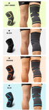 1PCS Fitness Laufen Radfahren Knie Unterstützung Hosenträger Elastische Nylon Sport Kompression Knie Pad Hülse für Basketball Volleyball