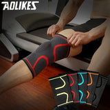 1PCS Fitness Laufen Radfahren Knie Unterstützung Hosenträger Elastische Nylon Sport Kompression Knie Pad Hülse für Basketball Volleyball