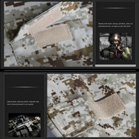 Camouflage tactical military clothing paintball army cargo pants combat trousers multicam militar tactical pants with knee pads