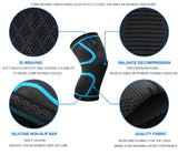 1PCS Fitness Laufen Radfahren Knie Unterstützung Hosenträger Elastische Nylon Sport Kompression Knie Pad Hülse für Basketball Volleyball