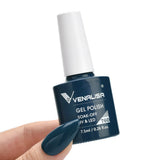 VENALISA Nagel-Gel-Nagellack, semi-permanenter Gellack, Nagelkunst-Salon, 120 Farben, Glitzer, 7,5 ml, Soak Off-Bio-UV-LED-Nagelgel-Lack