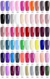 VENALISA Nagel-Gel-Nagellack, semi-permanenter Gellack, Nagelkunst-Salon, 120 Farben, Glitzer, 7,5 ml, Soak Off-Bio-UV-LED-Nagelgel-Lack