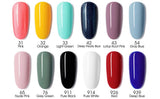 VENALISA Nagel-Gel-Nagellack, semi-permanenter Gellack, Nagelkunst-Salon, 120 Farben, Glitzer, 7,5 ml, Soak Off-Bio-UV-LED-Nagelgel-Lack