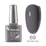 VENALISA Nagel-Gel-Nagellack, semi-permanenter Gellack, Nagelkunst-Salon, 120 Farben, Glitzer, 7,5 ml, Soak Off-Bio-UV-LED-Nagelgel-Lack