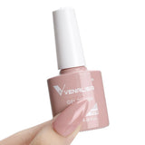 VENALISA Nagel-Gel-Nagellack, semi-permanenter Gellack, Nagelkunst-Salon, 120 Farben, Glitzer, 7,5 ml, Soak Off-Bio-UV-LED-Nagelgel-Lack