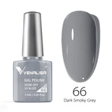 VENALISA Nagel-Gel-Nagellack, semi-permanenter Gellack, Nagelkunst-Salon, 120 Farben, Glitzer, 7,5 ml, Soak Off-Bio-UV-LED-Nagelgel-Lack