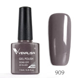 VENALISA Nagel-Gel-Nagellack, semi-permanenter Gellack, Nagelkunst-Salon, 120 Farben, Glitzer, 7,5 ml, Soak Off-Bio-UV-LED-Nagelgel-Lack