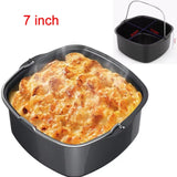 Air Fryer Rack für Ninja Dual 3 Stück Layered Edelstahl Grillrost Rechteck Hot Airfryer Korb Tablett Zubehör