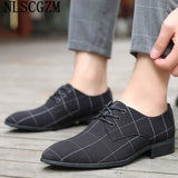 Luxus Marke Klassische Oxford Schuhe Für Männer Verschnaufpause Leinwand Schuhe Männer Formale Hochzeit Herren Kleid Schuhe Herren Schuhe Sepatu Pria