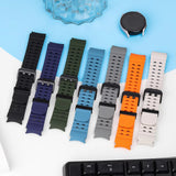 Ocean Band für Samsung Galaxy Watch 7 FE 5 6 4 Classic 5 pro 40 44 mm KEINE Lücken Silikonarmband Correa Galaxy Watch6 Watch4 Armband