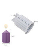 Simply Style Zylindrische Kerze Silikonform DIY Aromath Kerzen Seifenherstellung Harzform 3D Gips Handwerk Heimdekoration Zubehör