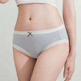 7Pcs frauen Höschen Baumwolle Unterwäsche Nette Bogen Mädchen Briefs Solide Panty Atmungsaktive Unterhose Sexy Low Taille Weibliche Dessous