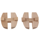Holz Kongming Lock,3D Eimer Förmigen Puzzles, Gehirn Teaser Spielzeug für Erwachsene Und Kinder, Büro Dekompression Spielzeug