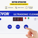 SucceBuy 800 ml Ultraschallreiniger Tragbare Waschmaschine 35 W Mini-Geschirrspüler Lave-Dishes Ultraschallbad für Haushaltsgeräte