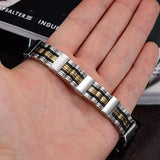 Men's Bracelet Retro Cross Bangle Simple Personality Temperament Wrist Strap Accessories Mens Fashion Charm Bracelets New