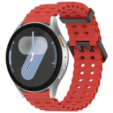 Ocean Band für Samsung Galaxy Watch 7 FE 5 6 4 Classic 5 pro 40 44 mm KEINE Lücken Silikonarmband Correa Galaxy Watch6 Watch4 Armband