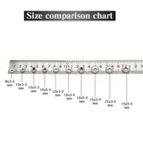 Superstarker runder Magnet mit Löchern, Neodym-Magnet NdfeB N35, starker Permanentmagnet imanes Kühlschrankmagnet, 12 x 3–4 mm