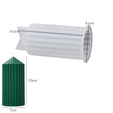 Simply Style Zylindrische Kerze Silikonform DIY Aromath Kerzen Seifenherstellung Harzform 3D Gips Handwerk Heimdekoration Zubehör