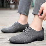 Luxus Marke Klassische Oxford Schuhe Für Männer Verschnaufpause Leinwand Schuhe Männer Formale Hochzeit Herren Kleid Schuhe Herren Schuhe Sepatu Pria