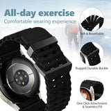 Ocean Band für Samsung Galaxy Watch 7 FE 5 6 4 Classic 5 pro 40 44 mm KEINE Lücken Silikonarmband Correa Galaxy Watch6 Watch4 Armband