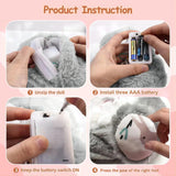 Cute Soothing Koala Bear Sleep Toys for Kids Baby Calming Anxiety Relief Breathing Koala Toy Sleep Buddy Plush Doll with Lights