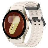 Ocean Band für Samsung Galaxy Watch 7 FE 5 6 4 Classic 5 pro 40 44 mm KEINE Lücken Silikonarmband Correa Galaxy Watch6 Watch4 Armband