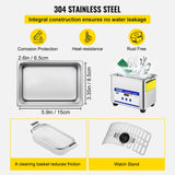 SucceBuy 800 ml Ultraschallreiniger Tragbare Waschmaschine 35 W Mini-Geschirrspüler Lave-Dishes Ultraschallbad für Haushaltsgeräte