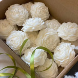 3d Pfingstrose Kerze Silikon form DIY Relief Blume Seife Harz Gips Form Wohnkultur Schokoladen kuchen Eis Backen machen Werkzeug Geschenke