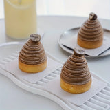 6 stücke 5 cm Perforierte Törtchen Kuchen Mousse Form Edelstahl Torte Form Pie Ring Cookies Gebäck Kreis Cutter Backen werkzeuge
