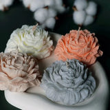 3d Pfingstrose Kerze Silikon form DIY Relief Blume Seife Harz Gips Form Wohnkultur Schokoladen kuchen Eis Backen machen Werkzeug Geschenke