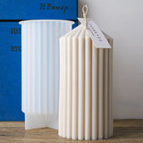 Simply Style Zylindrische Kerze Silikonform DIY Aromath Kerzen Seifenherstellung Harzform 3D Gips Handwerk Heimdekoration Zubehör