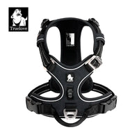 TRUE LOVE Pet Harness No Pull Nylon Reflective Dog Harness Adjustable Comfortable Control Step-In Brilliant  TLH5654