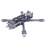 TEOSAW Dipper 5 Radstand von 230 mm Armstärke von 5 mm X-Typ 5 Zoll Freestyle-Rahmenkit Unterstützung für VISTA / DJI Air Unit für RC Drone FPV Racing