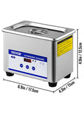 SucceBuy 800 ml Ultraschallreiniger Tragbare Waschmaschine 35 W Mini-Geschirrspüler Lave-Dishes Ultraschallbad für Haushaltsgeräte