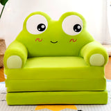 Three-Layer Folding Kid Sofa Fashion Cartoon Crown Seat Cute Baby Resting Chair Kindergarten Cushion Lazy Sofa Child Chair