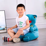 Creative Children'S Lazy Sofa Cartoon Dinosaur Sofa Seat Baby Kids Toy Chair for Baby Birthday Gift Only Cover NO Filling LB652
