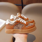Children Casual Shoes Spring Autumn New Fashion Soft Boys Sports Shoes Students Lace-Up Light Sneakers for Girls Versatile Shoes
