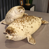 35-110Cm Simulation 3D Sea Lion Plush Toys High Quality Stuffed Soft Animal Seal Pillow Baby Kawaii Sleeping Appease Dolls