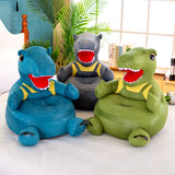 Creative Children'S Lazy Sofa Cartoon Dinosaur Sofa Seat Baby Kids Toy Chair for Baby Birthday Gift Only Cover NO Filling LB652