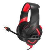 ONIKUMA K1-B Gaming-Kopfhörer, flexibler leichter Bass, Stereo-Over-Ear-Headset, Kopfhörer mit Mikrofon